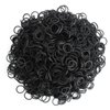 KUFUNG Elastic Hair Bands, 200 PCS Non-Slip Rubber Hair Ties for Girls, Soft Elastic Bands for Kid Hair Braids Hair