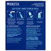 Brita Water Bottle Replacement Filters, BPA-Free, Replaces 1,800 Plastic Water Bottles a Year, Lasts Two Months or 40 Gallons, Includes 6 Filters