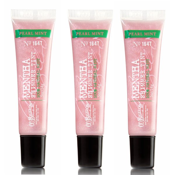 Bath & Body Works C.O. Bigelow Mentha 3 Pack Shimmer Tint Pearl Mint #1647