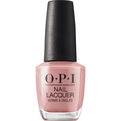 OPI Nail Lacquer Barefoot in Barcelona | Opaque Dark Brown Crème Chip Resistant Nail Polish | Vegan, Fast Drying, Streak Free
