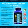 CoQ10, Coenzyme Q10, Highest Absorption with Organic Olive Oil, 100mg, 60 Softgels, Ubiquinone, Ubiquinol, Supports Heart Health, Increases Energy, Pure, Natural, Effective, NutriGenomic Naturals®