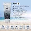 Absolutely Natural - SPF 8 Mineral Sunscreen - Water Resistant Moisturzing Lotion for Body & Face - Non-Nano Zinc Oxide, Vitamin E - 3 Oz
