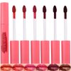BAISEN DIARY Peel Off Lip Liner Tattoo Stain - Peel & Reveal Rich Ravishing Color Peel Off Mask Lip Gloss - Transfer-proof, Smudge-Proof, Matte Finish (6Pcs, 6 Count (Pack of 1))