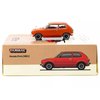 1:64 Scale J Collection Diecast Model Car Compatible with Honda Civic (SB1) Orange Limited Edition by Tarmac JC64-TL006-OR