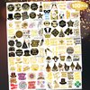 10 Sheets New Years Eve Tattoos Stickers Party Supplies Favors Decorations Happy New Years 2025 Decor Cute Gifts for Kids Men Women