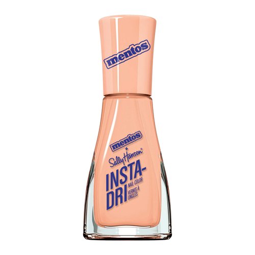 Sally Hansen Insta-Dri x Mentos Nail Polish, Orange You a Peach, Pack of 1