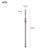 NMKL38 Flame Shape Diamond Cuticle Nail Drill Bit Pro Manicure for Nail Prep 3/32 Shank efile Bit (240-021R)