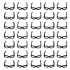 TOYANDONA 60pcs Doll Glasses, Miniature Doll Eyeglasses Mini Doll Costume Accessories for Dollhouse Crafts