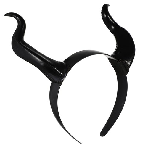 ARTIBETTER Halloween Horn Hairhoop Halloween Ox Horn Hair Band,Devil Horns Headband,Horn Hair Hoop,Gothic Headband Headwear for Halloween, Cosplay, and Dress Up Parties
