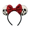 Halloween Skull Headband for Halloween Dress-up Party Supplies Thanksgiving Carnival Masquerade Cosplay Headwear (E)