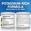 Dr. Berg Zero Sugar Hydration Keto Electrolyte Powder - Enhanced w/ 1000 mg of Potassium & Real Pink Himalayan Salt (NOT Table Salt) - Lemonade Flavor Hydration Drink Mix Supplement - 50 Servings