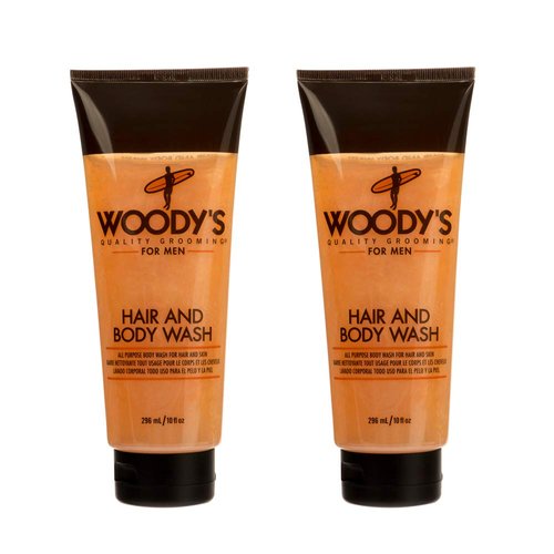 Woody&#39;s Just4Play and All Purpose Hair and Body Wash, 10 oz, 2-Pack