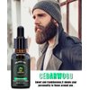 Beard Oil 5 Pack w/Unscented,Cedarwood,Sandalwood,Vanilla,Orange,Christmas Stocking Stuffers Fathers Valentines Day Gifts for Men Him Dad Boyfriend Husband,Beard Growth,Soften,Moisturizing,Strength