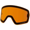 Dragon Unisex NFX2 Snow Goggle Replacement Lens - Lumalens Amber