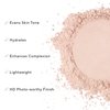 Mirabella Pure Press Powder Foundation Makeup, HD Finish Buildable Mineral Foundation for Sensitive Skin and All Skin Types with Age-Defying Benefits, Jojoba and Triglyceride, Original Medium/Dark IV