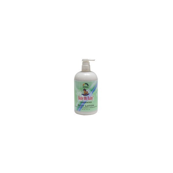 Rainbow Research Baby Oh Baby Body Lotion Unscented, Unscented 16 OZ (Pack of 3)