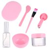 27 Pcs Diy Mask Kit Measuring Spoons Healing Clay Facial Bowl Facial Brush Silicone Clay Cosmetology Kit Face Mask Applicator Face Makeup Set
