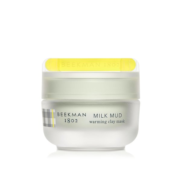 Beekman 1802 Goat Milk Mud Face Mask - Fragrance Free - 1.69 oz - Warming Volcanic Clay to Exfoliate, Control Oil & Minimize Pores for Clearer Skin - Good for Sensitive Skin - Cruelty Free