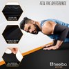 Heelbo Elbow Sleeve and Elbow Compression Sleeve with Copper Infused Fibers and Breathable Fabric for Tendonitis, Golfers Weight Lifting, Tennis Elbow or Arthritis for Men and Women, Black, Medium