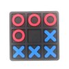 BQSPT Tic Tac Toe Board Game,Tic Tac Toe Family Game, Classic Board Game, Classical Family Board Game,Children's Tic Tac Toe Game, Plastic tic tac Toe Game, Board Size 15 X 15 cm