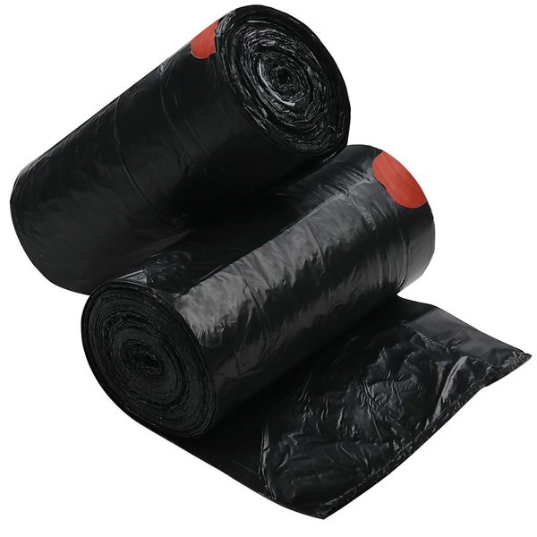 Teyyvn 1.2 Gallon Small Drawstring Trash Bags, Black, 108 Counts