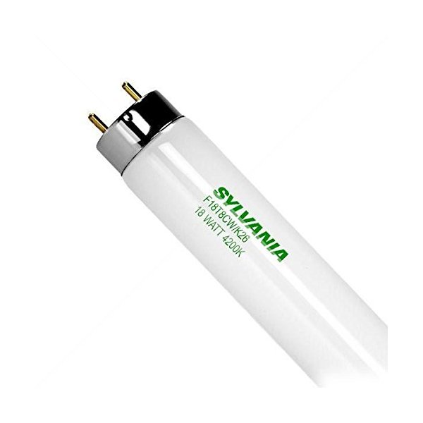 SYLVANIA 23027 - F18T8CW/K26 - 26 in. - 18 Watt Fluorescent Tube - T8 - Appliance Bulb - 4200K