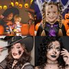 Wodelanle Halloween Face tattoos,12 Sheets Halloween Fake Scars Wound Temporary Tattoos Stickers for Women Men Adult Kids, Realistic Scratches Stitches Makeup Kit Scary Face Zombie Makeup Accessories