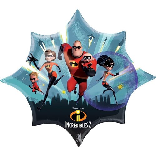 Anagram The Incredibles Birthday Party Supplies 8pc Orbz Balloon Bouquet Decorations