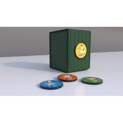 Ultra Pro - Galar Alcove Click Deck Box For Pokemon, MTG, Baseball, Basketball, Soccer and other Trading Cards or Board Games