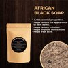 Aroma Depot Raw African Black Soap POWDER 2 lb / 32 oz Natural Raw soap for Acne, Eczema, Psoriasis, Scar Removal Face And Body Wash. Handmade and Powdered Form. Reduces Discoloration.