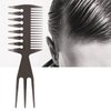 Hair Rake Comb, Fish Bone Hair Comb,Portable Men Oil Hair Hairdressing Comb,Wide Tooth Long Handle Hairstyle Comb,Oil Hair Styling Tool,Anti Static (2)