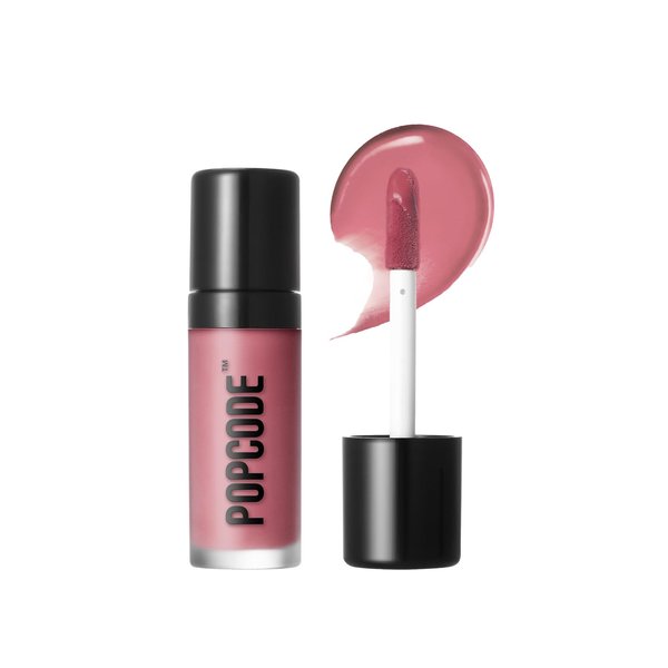 BIG VOLUME (0.43oz) Lightweight Purple Mauve Liquid Blush for Cheeks with a Blendable & Buildable Cream Finish, Cheek Tint with Wand Applicator, Infused with Hyaluronic Acid & Squalane, Nude Mauve