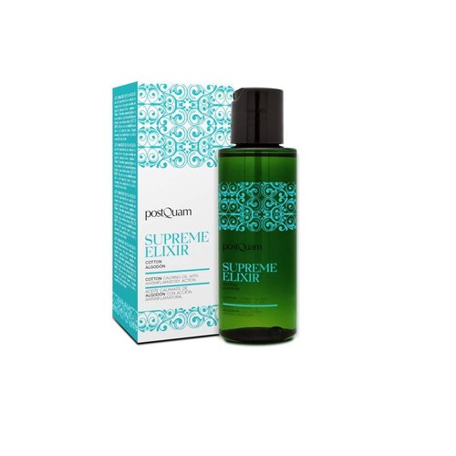 POSTQUAM Professional Cotton Relaxing Oil 100ml/ 3.5oz – Spanish Beauty - Massage Body Oil - Restores The Skin's Protective Function - Hydrating And Purifying – All Skin Types - Natural Ingredients