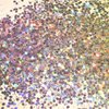 Face Gems 6 Sheets Face Jewels Stick On Rhinestones Stickers 30g Chunky Glitter, Gemstones Temporary Tattoo For Women, Festival Rave Outfit Euphoria Accessories (3Luminous)