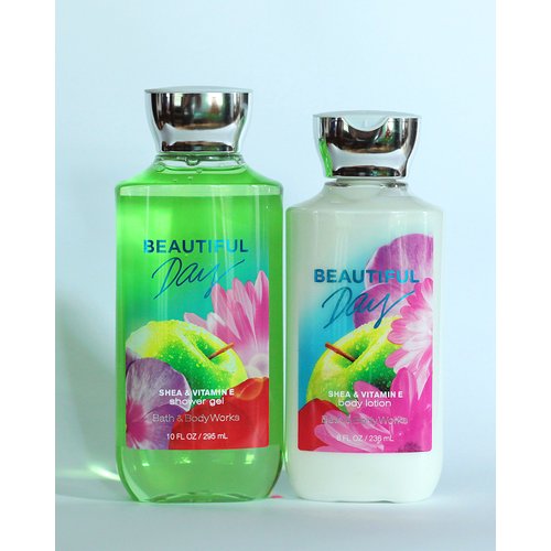Bath and Body Works Beautiful Day Gift Set of Shower Gel and Body Lotion