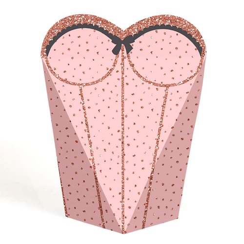 Big Dot of Happiness Bride Squad - Rose Gold Bridal Shower or Bachelorette Party Favors - Gift He...