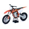 NewRay KTM 450 SXF Dirt Bike, Realistic and Functional, Kids Toy or Collectible Motorcycle 1/10 Scale (57943)