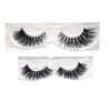 QTY:2 Alluring Clear Band 3D Reusable Strip, 100% Siberian Mink Fur False Eyelashes, Hand-made Cruelty Free (F2 &F116)