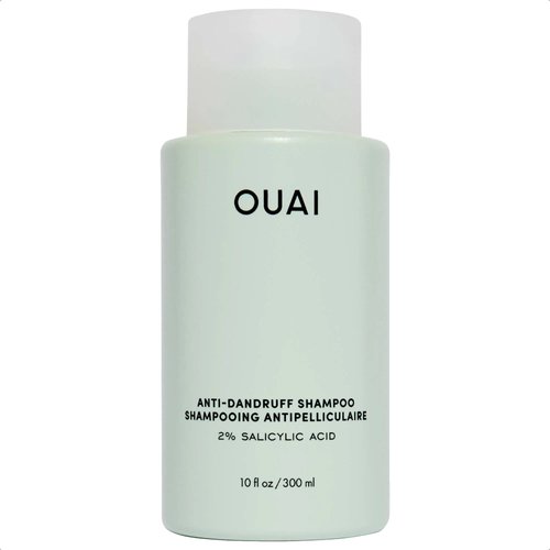 OUAI Anti Dandruff Shampoo - Soothing Salicylic Acid Shampoo for Flaky, Dry and Itchy Scalp - Reduces Itching, Redness and Irritation - Sulfate Free Scalp Care (10 Fl Oz)