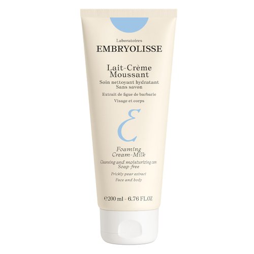 Embryolisse Foaming Cream Milk. Hydrating Cleanser for Face and Body, Soap-Free, Vegan Formula, 6...