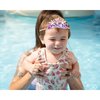GAFATORY Pink Baby Elastic Headband with Pearl Seashell Starfish Headbands with Veil Fishtails Soft Headwrap Newborn Hair Band Children Hair Accessories