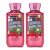 Bath and Body Works Strawberry Pound Cake Shower Gel 10 Oz 2 Pack (Strawberry Pound Cake)
