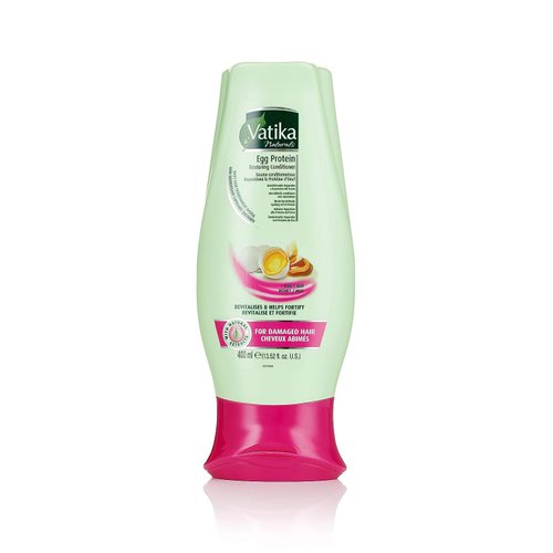 Dabur Natural Moisturizing Conditioner, 400ml (Egg, Honey), for All Hair Types