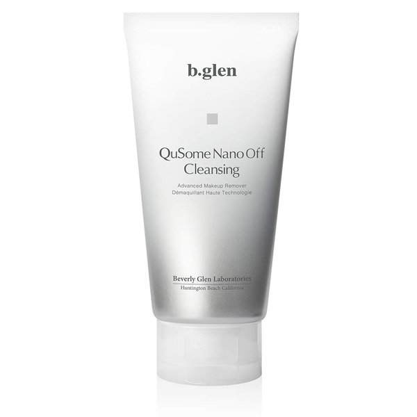 ビーグレン b.glen QuSome NanoOff Cleansing 120g/4.23oz. | Advanced Hybrid Makeup Remover | Boldly removes even the finest dirt and makeup