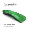Footlogics 3/4 Length Orthotic Shoe Insoles with Arch Support for Plantar Fasciitis (Heel Pain and Heel Spurs) and Flat Feet - Casual Wear (S (Men's 6-7.5, Women's 7.5-9))