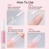 MUSILAN Nail Gel Glue,Nail Glue for Press on Nails 40PCS Ultra Quick Nail Glue for Acrylic Nails,Super Strong Nail Gel Glue for Fake Nail Tips Professional Nail Tip Glue for Broken Nails 0.07OZ/PCS