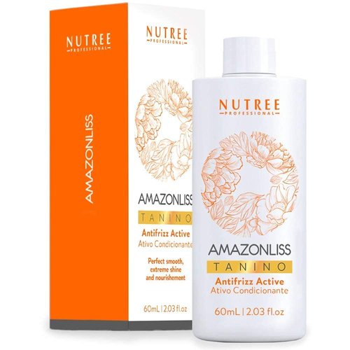 Amazonliss Hair Straightening Brazilian Treatment Tanino - Taninoplastia Hair Treatment - Smoothi...