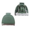 Qblahip New Replacement Blades Compatible with Meridian Body Trimmer, 2Pcs Replacement Trimmer Blades for Meridian Shaver Trimmer-Green
