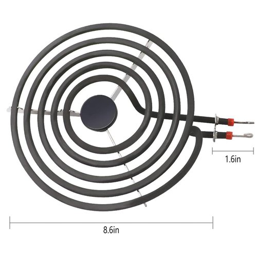 316442301 Electric Range Burner fit for Frigidaire,8'' Coil Surface Element MP26YA fit for Kenmore,8" 2600w 240v 5 Turn FEP310BW REG46NW 318372214 316048600 222T025 AP4356467 EAP2339242 By prime&swift