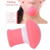 Jaw Exerciser and Face Slimmer, Exerciser Double Chin Reducer Face Lifting Exercise,V Shape Exerciser Chew Fitness Ball Face Slimming Tool for Women and Men